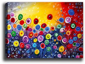 Quadro Decorativo em Tela MDR0223 – Multicolor – 50 x 70 cm