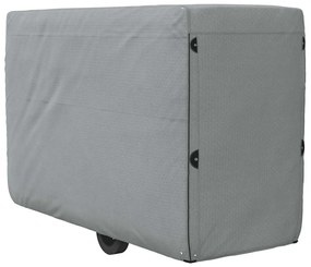 Capa atrelado cavalo 376x168x240 cm tecido não tecido cinzento