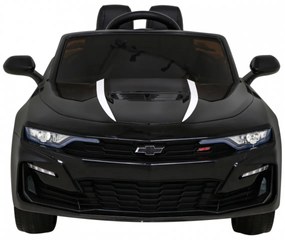 Carro elétrico para Crianças 12V Chevrolet CAMARO 2SS Rodas de EVA, Assento de couro Preto