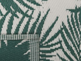Tapete de exterior verde escuro 120 x 180 cm KOTA Beliani