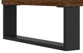 Móvel de TV 150x36x30 cm derivados de madeira carvalho castanho