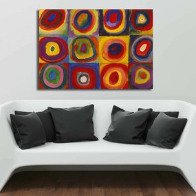 Quadro Decorativo 70100KANDINSKY008 – Multicolor – 70 x 100 cm