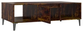 Mesa de centro derivados de madeira carvalho fumado