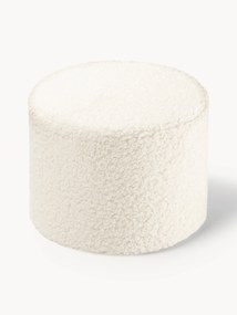 Pufe em teddy para crianças Sugar, Ø 40 cm