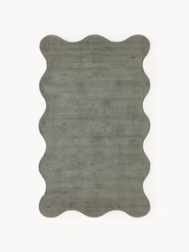 Tapete artesanal Wavy, bege