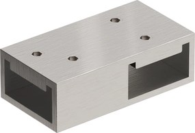 Mexen conector em T para suportes de parede, níquel escovado - 800-09-97