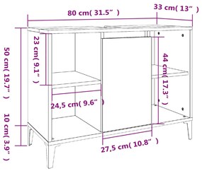 3 pcs conjunto móveis casa de banho derivados de madeira branco