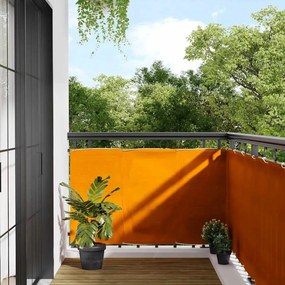 Tela de varanda 90x1000 cm 100% poliéster oxford laranja