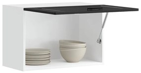 Armário de parede de cozinha Porto derivados de madeira preto