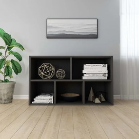 Estante/aparador 50x25x80 cm derivados de madeira preto