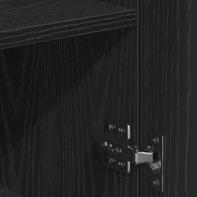 Buffet Carvalho preto 79 x 38 x 80 cm Madeira processada