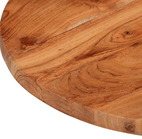 Tampo de mesa redondo Ø40x3,8 cm madeira de acácia maciça