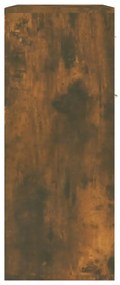 Aparador 60x30x75 cm derivados de madeira cor carvalho fumado