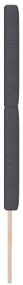 Cabeceira vidaXL Design Simples Cinza Escuro 200 cm Tecido de Veludo