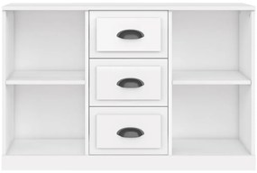 Aparador 104,5x35,5x67,5 cm derivados madeira branco brilhante