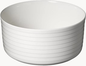 Taças de servir em porcelana fine bone china Fine Dining Relief, conjunto de 6