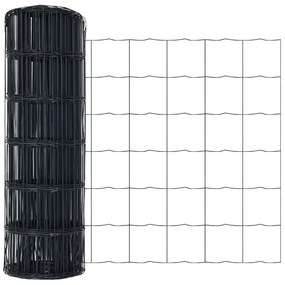 Cerca Euro Cinza 0.6x50 m Aço