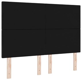 Cabeceira LED vidaXL Preta 80 cm em Veludo