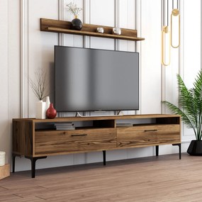Unidade de TV Istanbul – Nogueira – 180x47x35 cm