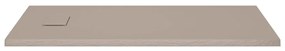Base de chuveiro SMC 120x70 cm castanho