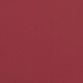 Almofadão paletes 60x40x12 cm tecido vermelho tinto
