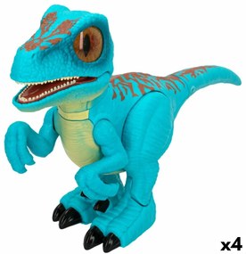 Figuras Funville Dinossauro 27 X 15 X 7,5 cm Plástico (4 Unidades)