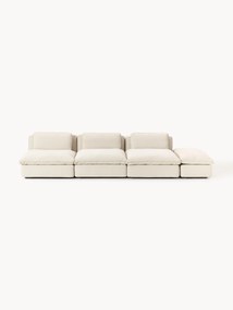 Sofá modular XL com pufe Felix (3 lugares)