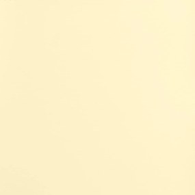 Apoio de pés 60x60x36 cm couro artificial cor creme