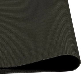 Tapete de cozinha lavável 60x300 cm veludo padrão chávena preto