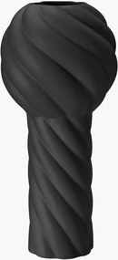 Jarra de cerâmica pintado à mão Twist Pillar, Alt 34 cm