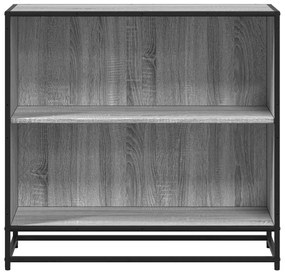 Estante 80,5x35x76 cm derivados de madeira cinzento sonoma