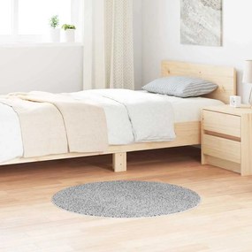 vidaXL Tapete Cinzeto 90 x 90 cm Polipropileno