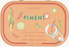 Vela perfumada em lata estampada Piment (malagueta, manga)