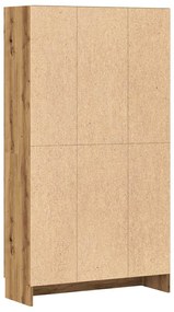 Estante 82,5x30,5x150cm derivados de madeira carvalho artisiano