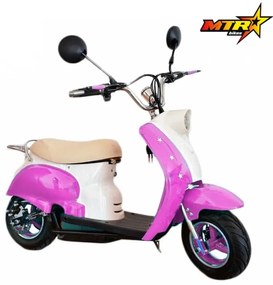 MINI VESPA ELECTRICA INFANTIL 250W VERMELHA