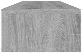 Suporte monitor 100x24x13 cm derivados madeira cinzento sonoma