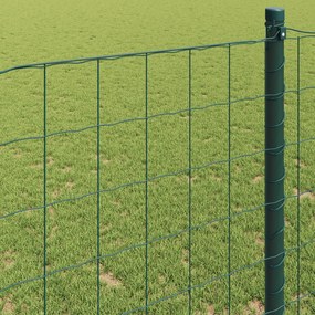 Cerca Euro Verde 0.6x50 m Aço