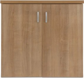 Armário de Portas de Bater em Melamina 800x800x400 mm Cerejeira Chocolate - Riva