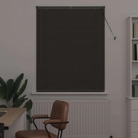 Persiana de Janela Cinzento-escuro 105 x 130 cm Alumínio