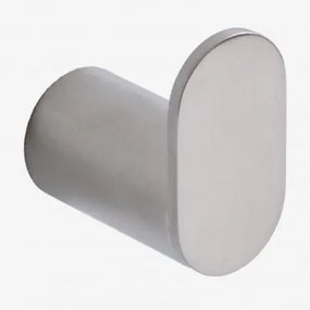 Cabide De Banheiro De Aço Inoxidável Alameda Cinza Cromado - Sklum