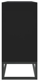 Aparador 105x30x65 cm derivados de madeira preto