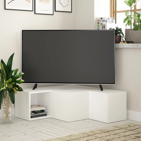 Estante Lima – Branco/Antracite – 90x180x20 cm