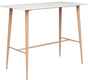 Mesa de bar 120x60x105 cm branco