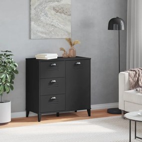 Aparador VIKEN 80x40x80 cm derivados de madeira preto