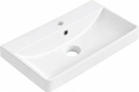 Mexen Dagna lavatório embutido na bancada 60 x 35 cm, branco - 21996000