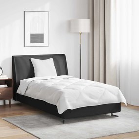 vidaXL Edredão com travesseiro 2 pcs Branco Microfibra