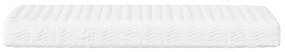 Colchão de espuma 80x220 cm dureza H2 H3 branco