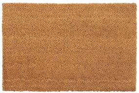 Tapetes porta 2 pcs 40x60 cm fibra de coco tufada natural