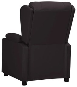 Poltrona elevatória couro artificial preto