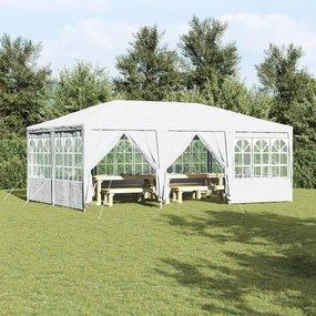 Tenda para Festa com 10 Laterais Branca 6x4 m PE